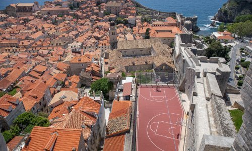 Dobar glas daleko se čuje: Dubrovačko košarkaško igralište najljepše je na svijetu!