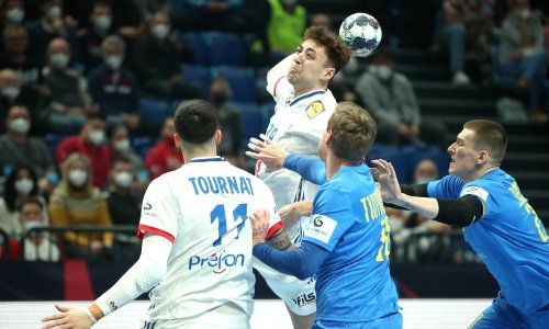 [FOTO] Francuski rukometni stroj samljeo Ukrajince i upisao drugu pobjedu na Europskom prvenstvu