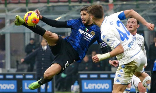 [FOTO] Inter se sretno provukao do četvrtfinala Kupa, Empoli je bio blizu senzacije sve do sudačke nadoknade...