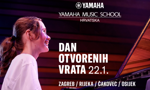 Želite naučiti svirati? Dođite na Dan otvorenih vrata u Yamaha Music School