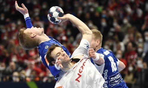 [FOTO] Danci su uoči utakmice s Hrvatskom pokazali snagu; Hansen i njegovi 'vikinzi' sredili Islanđane