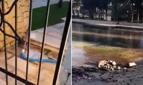 Hotelski kompleks ispraznio bazen u uvalu u Supetru