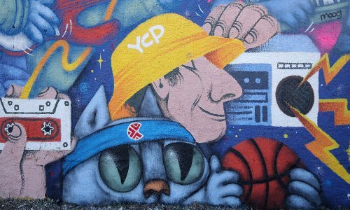 [FOTO] Novi mural Tee Jurišić i Lunara s nostalgijom nas vraća u osamdesete