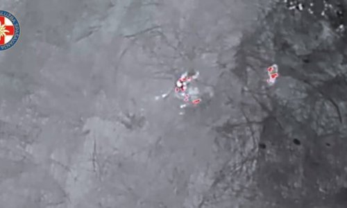 HGSS uz pomoć drona našao nestalu osobu, pogledajte snimku