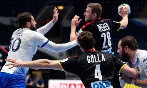 [FOTO] Njemački rukometaši srušili Rusiju 17 sekundi prije kraja; pobjednički gol došao je poslije 'cepelina'