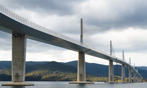 [FOTO] Gotovi su svi radovi na Pelješkom mostu, krenuo je tehnički pregled