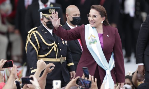Prisegnula prva predsjednica Hondurasa Xiomara Castro