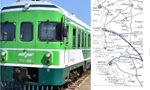 Povratak vlaka u Poreč, ali novom trasom - Južna Parenzana