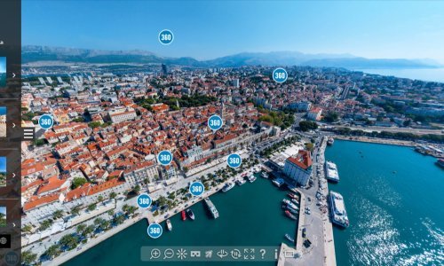 Split dobio virtualnu šetnju, stiže i gradski suvenir s novim znakom