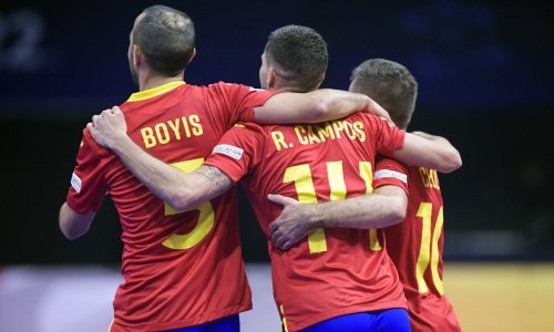 [FOTO] Na Euru u futsalu rastužili su Hrvatsku, ali sada je njihova bajka okončana; Španjolci nisu imali milosti