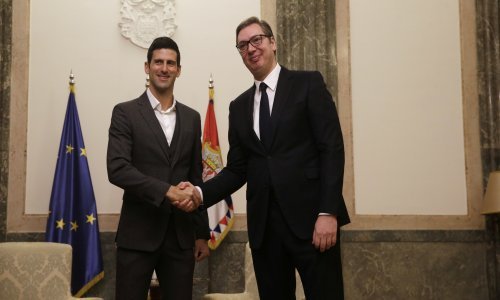 Predsjednik Srbije usporedio Novaka Đokovića s Vladimirom Putinom, a onda je prvi tenisač svijeta zagolicao maštu: Sve ću objaviti za sedam dana...