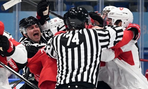 [VIDEO/FOTO] Na olimpijskim igrama hokejaš iz sve snage nabio suca u ogradu, a to nije bilo sve: Da je gužva u dvorani, dobio bi ovacije...