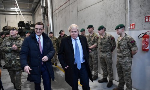 Mateusz se susreo s Johnsonom u Varšavi: Putinov politički cilj je uništiti NATO