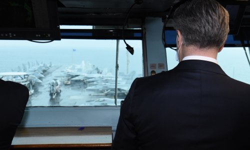 [FOTO] Plenković obišao američki nosač aviona: Visoke su ocjene kvalitete naših vojnih snaga, ovo je dokaz kvalitetnih odnosa s SAD-om