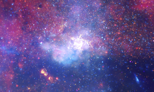 Tajnovita crna rupa: Ovaj pogled u samo središte naše galaksije snimljen je uz pomoć teleskopa Hubble