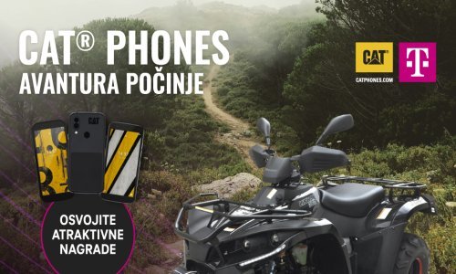 CAT® avantura počinje, nova nagradna igra sa CAT pametnim telefonima u suradnji sa Quad Istrom