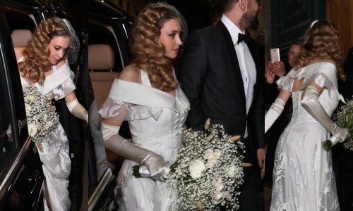 Pogledajte vjenčanicu Hane Huljić iz svih kutova: Udala se u vrlo romantičnoj kreaciji prepunoj detalja