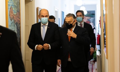 Janša i Orban za diplomatsko rješenje i deeskalaciju krize u Ukrajini