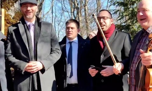 [VIDEO] Tomašević, Klisović i Butković zapjevali na otvorenju žičare Sljeme