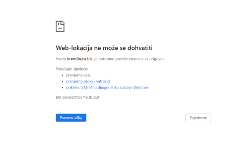 Hakeri u akciji: Pale internetske stranice Kremlja i Dume