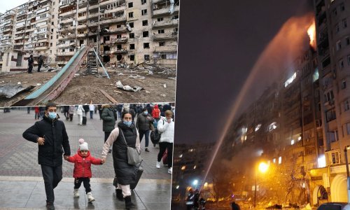 [FOTO/VIDEO] Sve teže u Ukrajini: Kijevom odjekuju detonacije; Zelenskij snimio novu video poruku: 'Rusi će noćas krenuti u juriš na Kijev, sada se odlučuje o sudbini Ukrajine!'