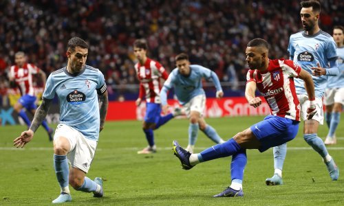 [FOTO] Atletico Madrid srušio Celtu iz Viga i na prvenstvenoj ljestvici preskočio Barcelonu; Šimi Vrsaljku 90 minuta