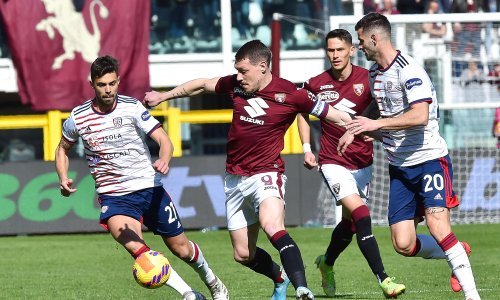 [FOTO] Loš dan za hrvatsku koloniju u Torinu kojoj nije pomogla ni asistencija nekadašnjeg Vatrenog; gosti iz Cagliarija uzeli sve