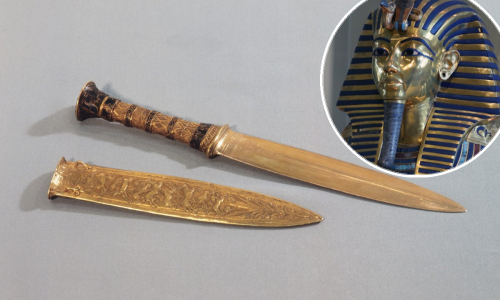 Tutankamon je imao bodež od željeza s meteorita. I nije iskovan u Egiptu