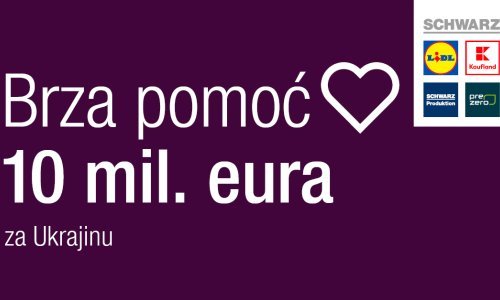 Brza pomoć za Ukrajinu: Schwarz grupa će donirati proizvode u vrijednosti od 10 milijuna eura