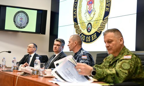 [VIDEO] Milanović na sastanku s vrhom vojske: Razgovaralo se o Ukrajini, ali i o stanju u regiji