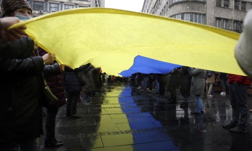 U Beogradu održan proturatni skup podrške Ukrajini
