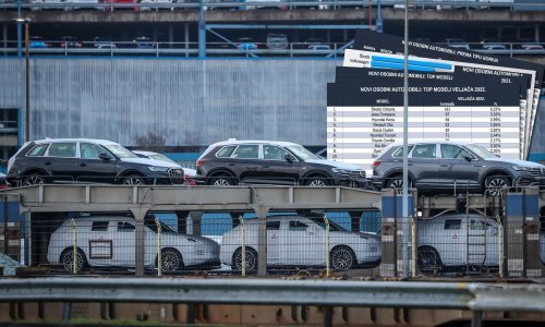 Nova vozila u Hrvatskoj: Zbog usporenih isporuka u odnosu na 2021. prodano 7,4 posto manje automobila