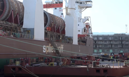 [VIDEO] U riječku rafineriju stigli su ključni komadi opreme za novo postrojenje vrijedno četiri milijarde kuna