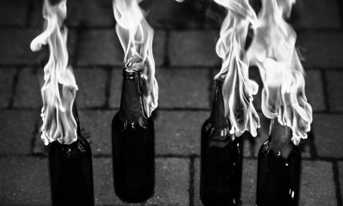 Muškarac kod Ludbrega napravio dva Molotovljeva koktela i bacio ih na kuću te izazvao požar