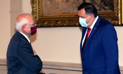 Borrell upozorio Dodika da EU neće tolerirati potkopavanje stabilnosti BiH