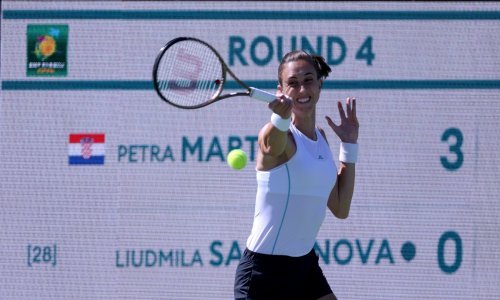 Fantastična Hrvatica Petra Martić uživa u tenisu. Nakon pobjednice US Opena srušila je i Ruskinju Samsonovu