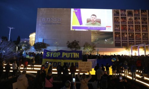 Zelenski u Knesetu oštro kritizirao izraelsku politiku prema Ukrajini