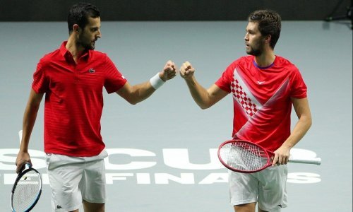 Nikola Mektić i Mate Pavić uvjerljivi u 1. kolu; Srbin i Gruzijac opasno su zaprijetili, a onda su 'pometeni' s terena