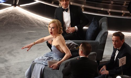 Nicole Kidman ponovno je viralni hit dodjele Oscara, a njezin izraz lica ipak nije reakcija na incident o kojem svi govore