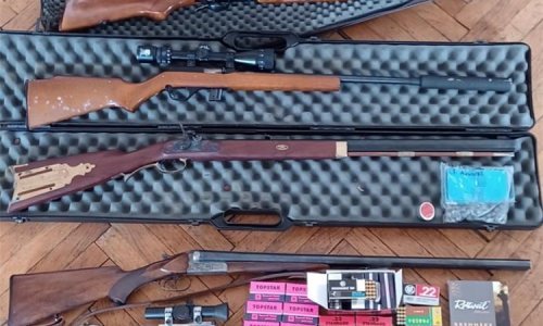 Muškarac kod Križevaca naoružan do zuba: Neovlašteno posjedovao pet pušaka, pištolj, revolver i 1717 komada streljiva