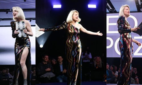 Ovakav stajling nije mogao proći nezamijećeno: Ida Prester blista od glave do pete u haljini vrlo hrabrog kroja