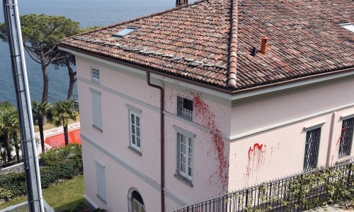 Talijanska vila oduzeta ruskom voditelju oštećena u požaru