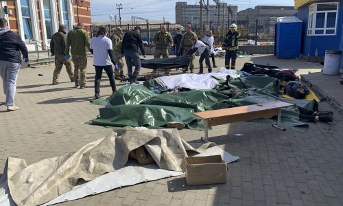 Više od 30 poginulih u ruskom raketnom napadu na ukrajinsku željezničku postaju