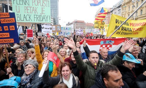 Pregovori Vlade i sindikata: Ne pristanu li na naše uvjete, nakon Uskrsa štrajk!