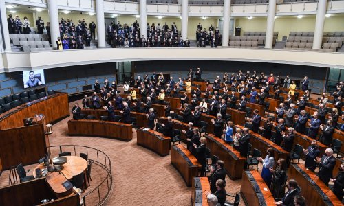 Hakirane finske vladine web stranice dok se Zelenskij obraćao parlamentu