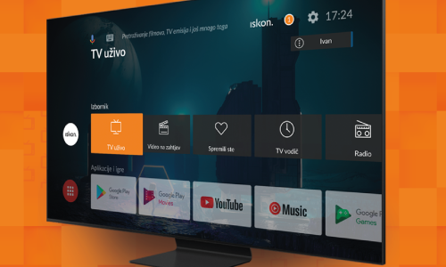 Iskon predstavio tri načina za gledanje Iskon.Play TV-a