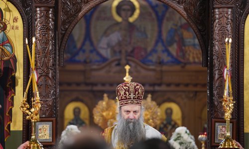 Patrijarh Srpske pravoslavne crkve Porfirije čestitao Uskrs
