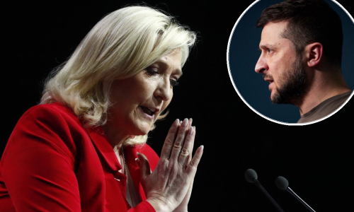 Zelenski pozvao Le Pen da prizna da se 'prevarila' u vezi Rusije
