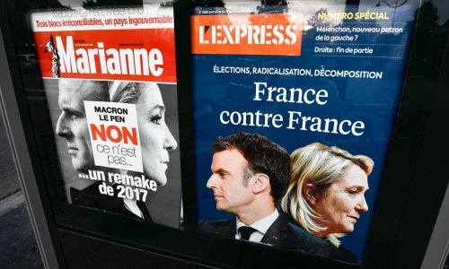 [FOTO/VIDEO] Macron nastupom u debati učvrstio status vodećeg predsjedničkog kandidata