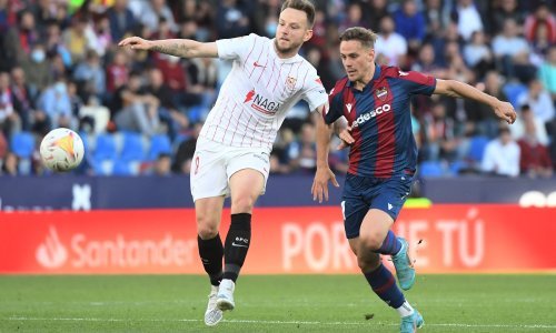 [FOTO] Ivan Rakitić asistirao u važnoj pobjedi Seville; Corona je zabio dva gola za povratak na drugo mjesto prvenstvene ljestvice